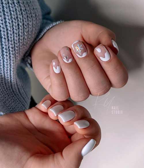 Белые лунки на ногтях