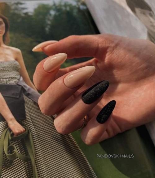 Острые ногти: дизайн в модных оттенках 2023, фото